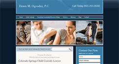 Desktop Screenshot of dmofamilylaw.com